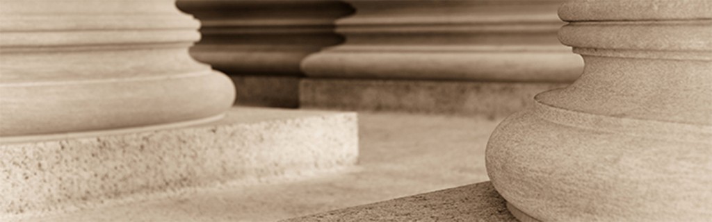 Appear in Court by Phone (court steps)